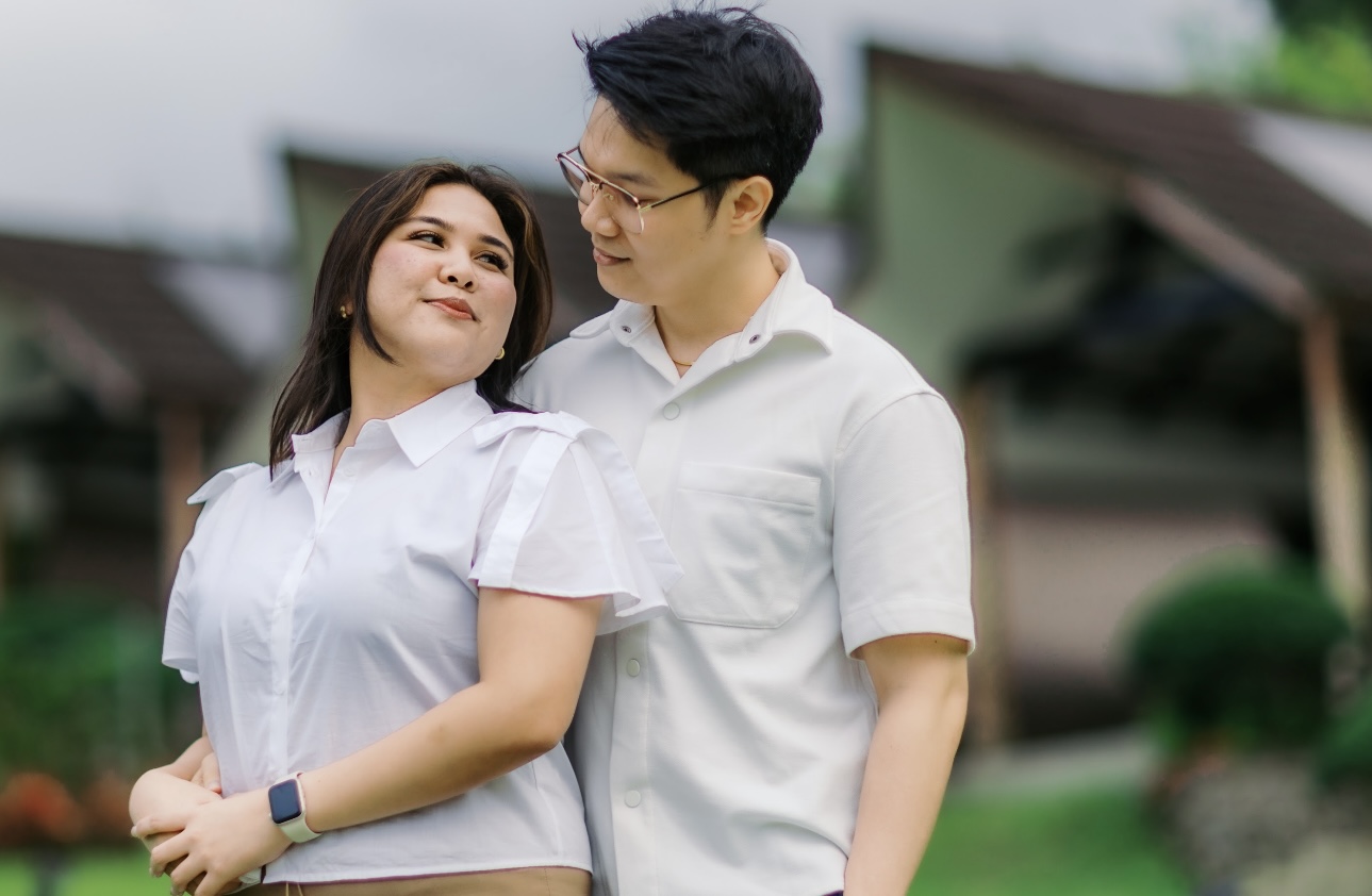 Portrait of Kirk and Mariz together